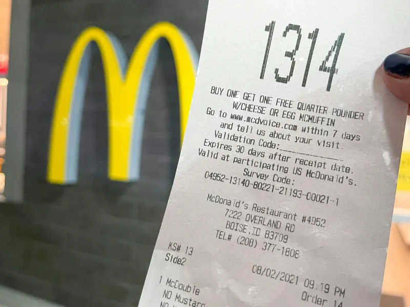 Tick Tock, Golden Arches: The Hidden Expiration Clock on Your McDVoice Survey Code
